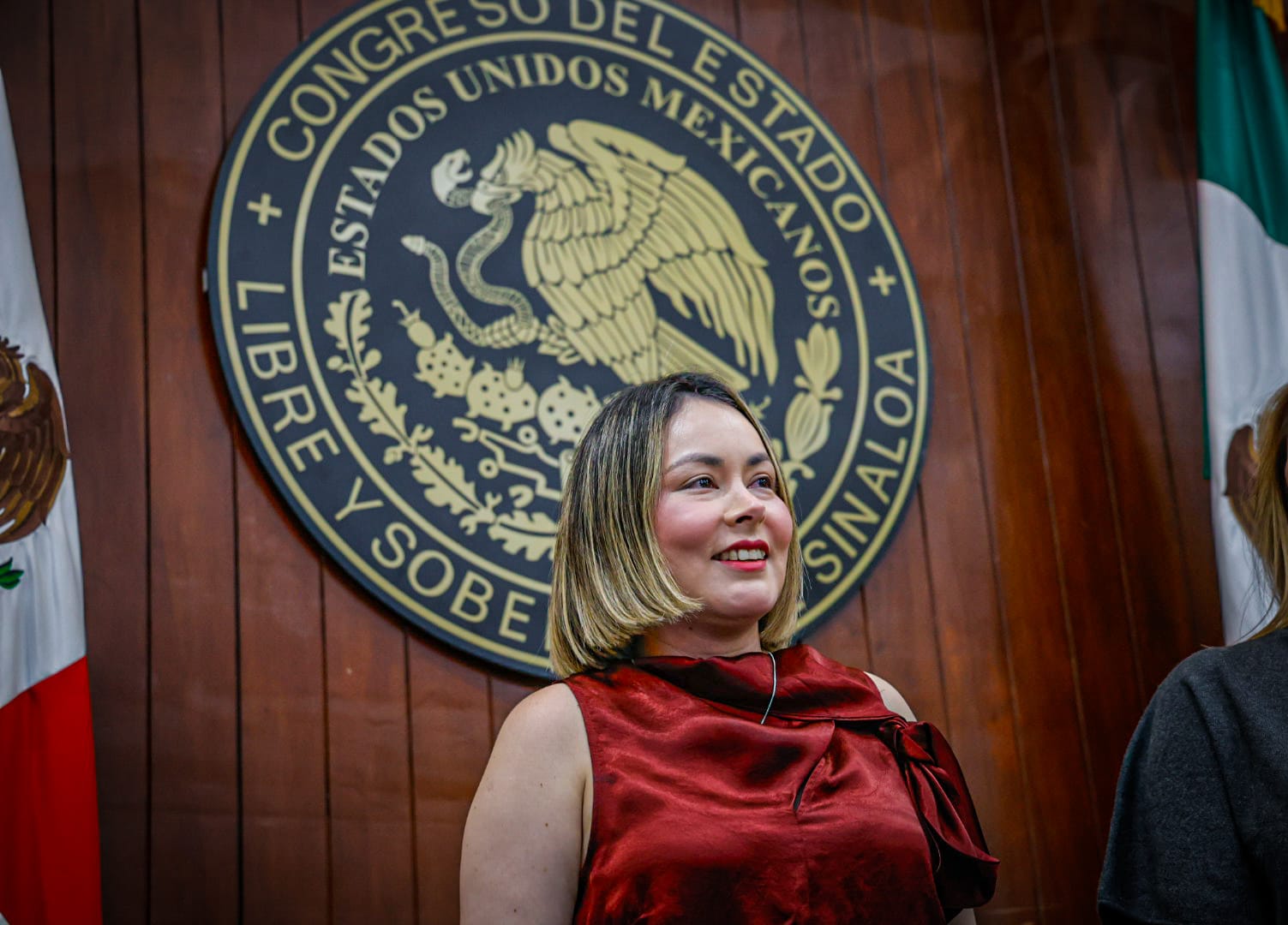 Yeraldine Bonilla entrega al Congreso de Sinaloa el IV Informe de Gobierno de Rubén Rocha