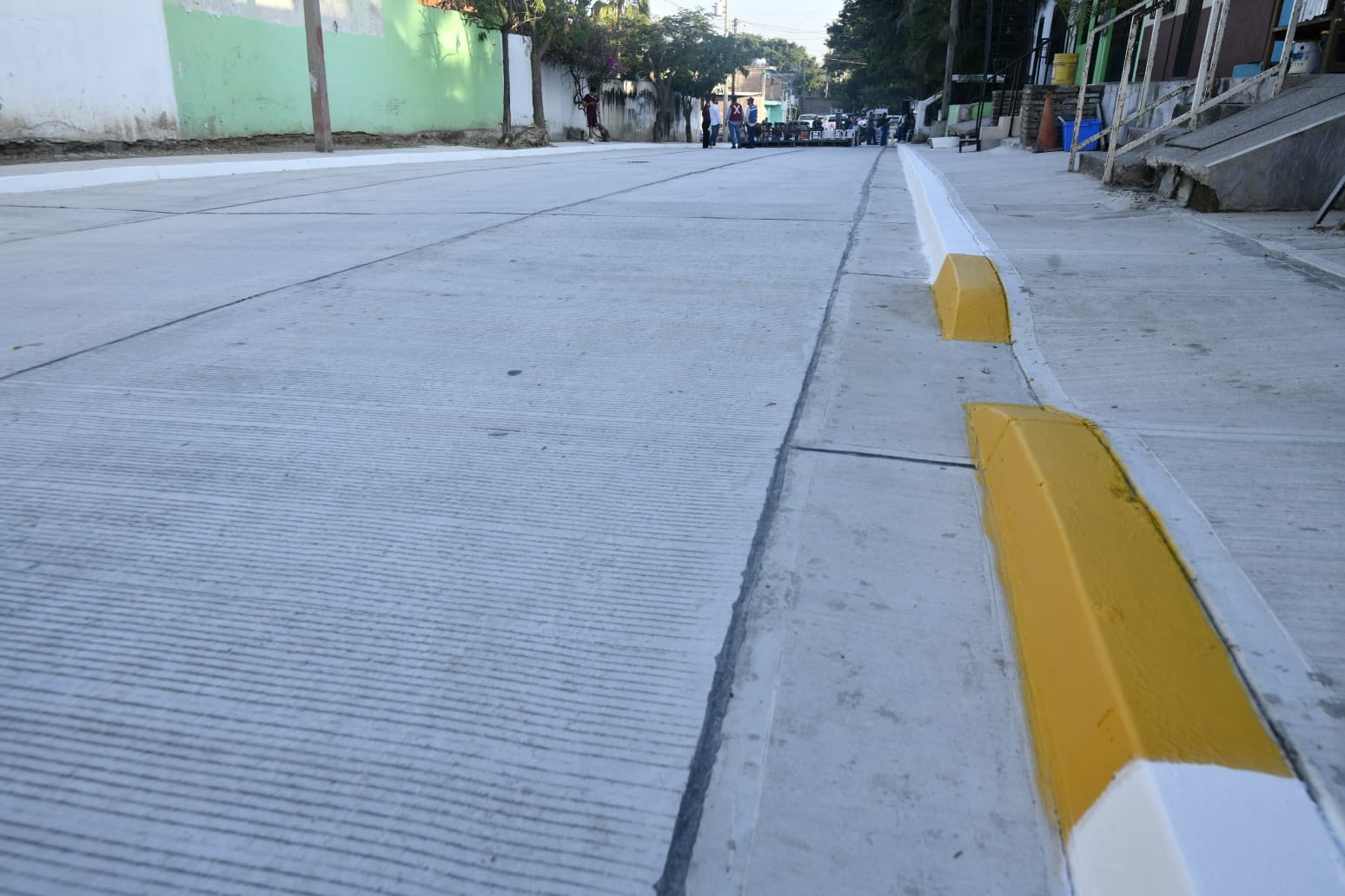 Entregan pavimentación de calle en colonia Benito Juárez, en Mazatlán