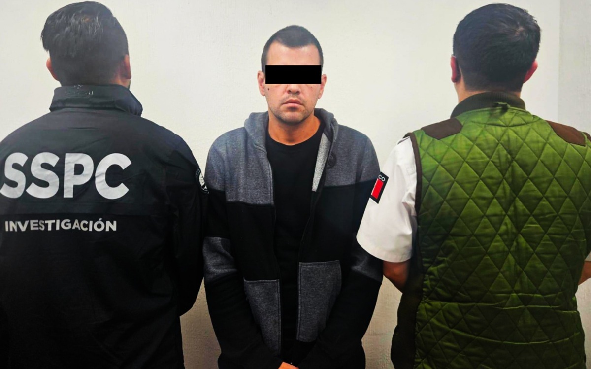 Estadounidense detenido en CDMX