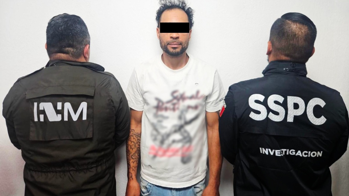 Estadounidense detenido en CDMX