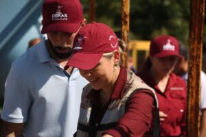 Supervisa Estrella Palacios rehabilitación de cárcamos en Mazatlán