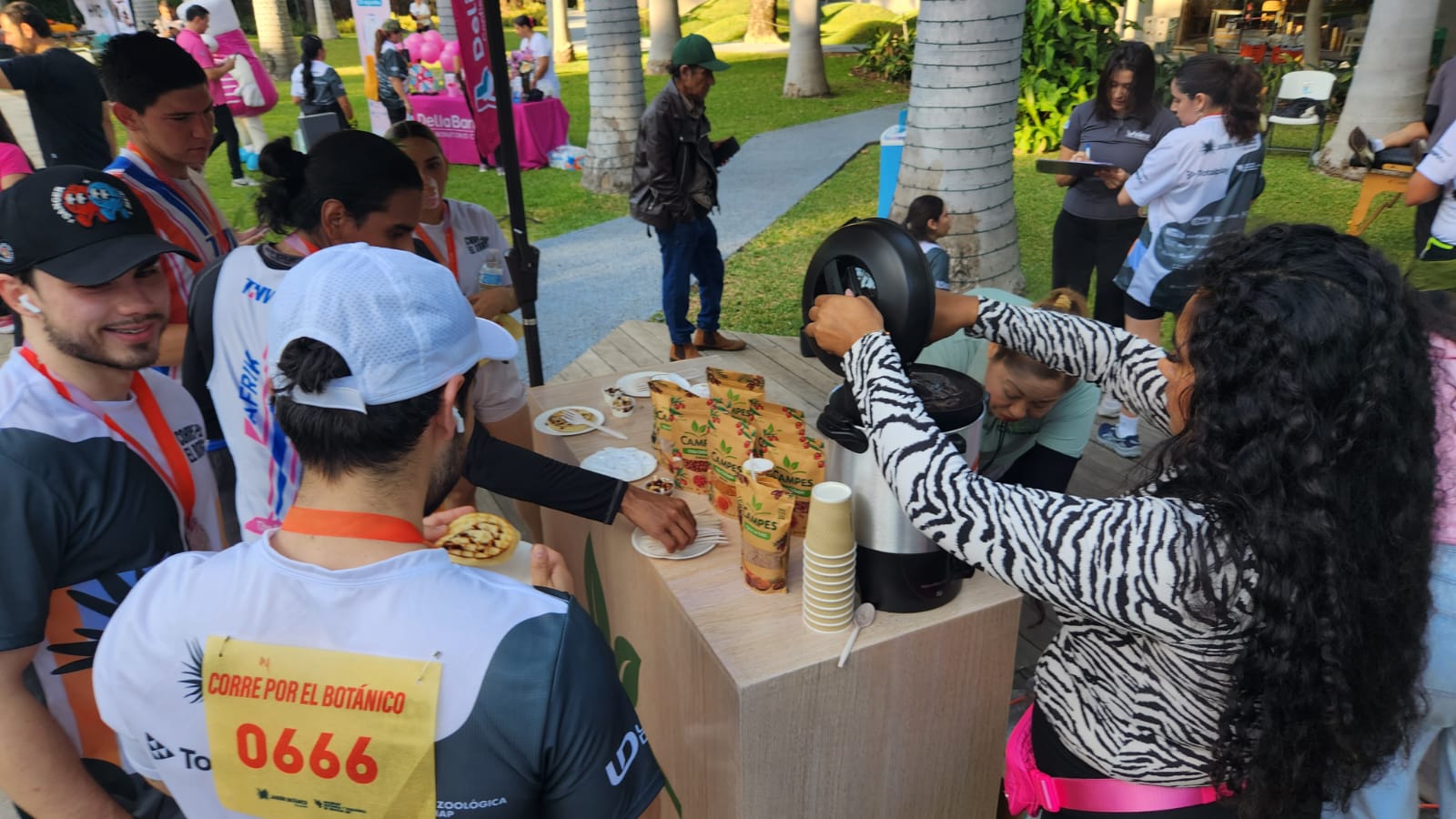 Evento deportivo "Corre por el botánico" en Culiacán, Sinaloa