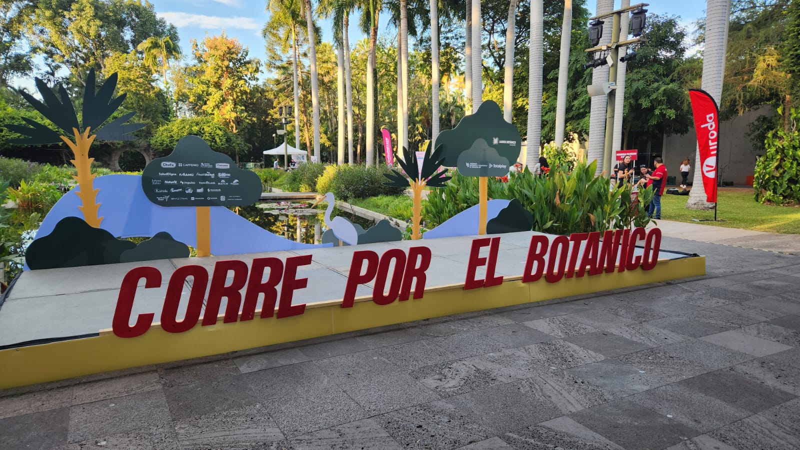 Evento deportivo "Corre por el botánico" en Culiacán, Sinaloa