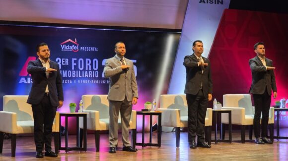 Con el objetivo de fortalecer alianzas estratégicas para reactivar la economía en Sinaloa, inauguran Foro Inmobiliario 2025