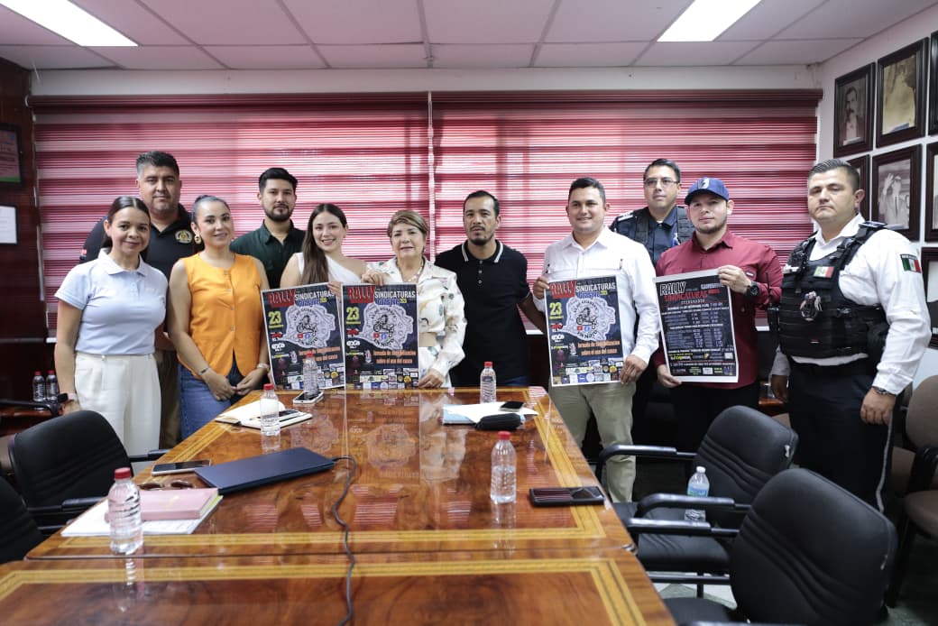 Rally en moto por las sindicaturas de Guasave