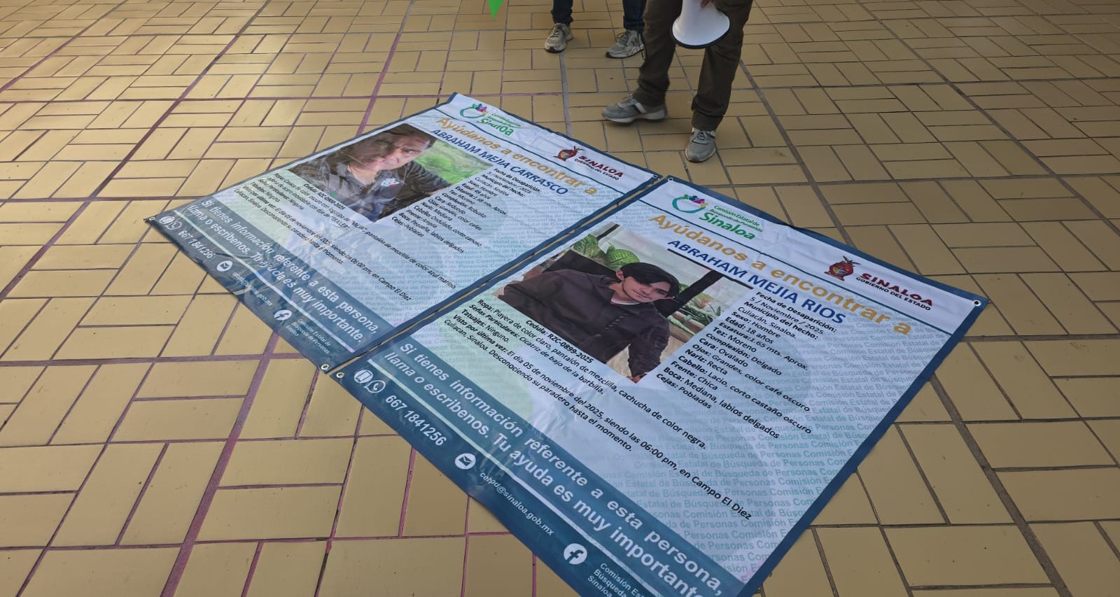 exigen aparicion con vida de abraham y abrahamcito en culiacan sin
