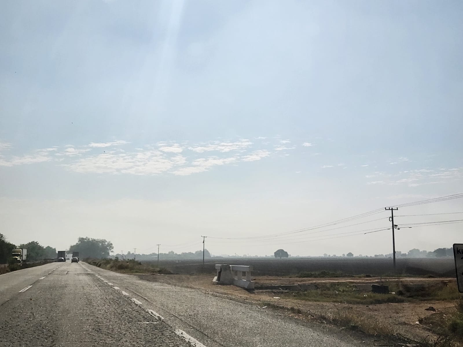 Explican origen del humo que cubrió a Guasave