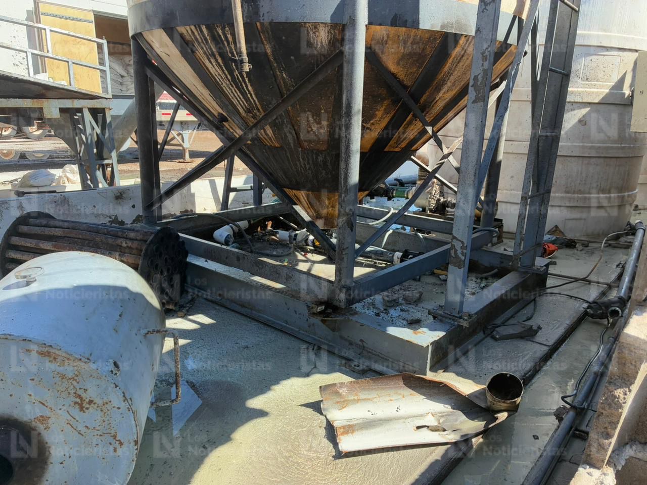 Explosión en empresa agrícola en Ahome, Sinaloa
