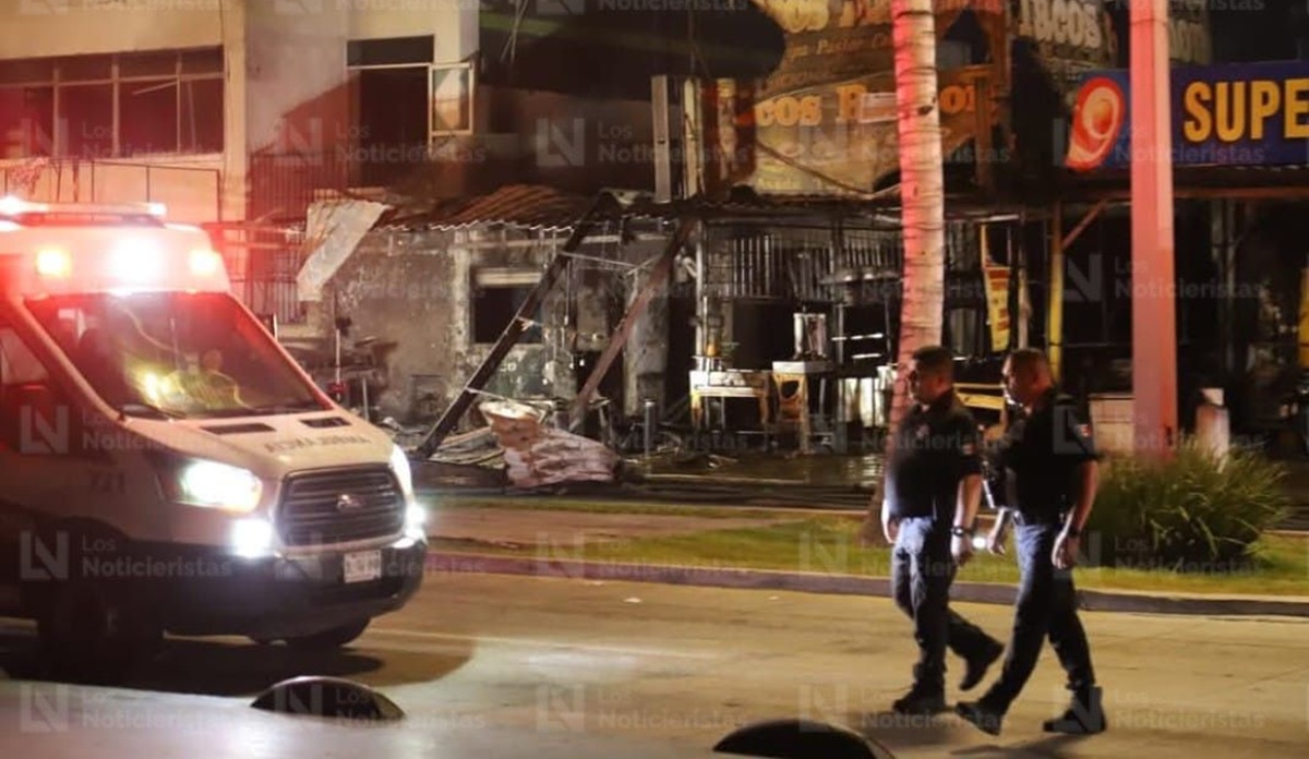 Explosión de taquería en Mazatlán deja tres víctimas