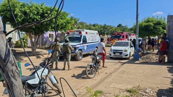 Se registra explosión por fuga de gas en el fraccionamiento San Antonio en Mazatlán, Sinaloa