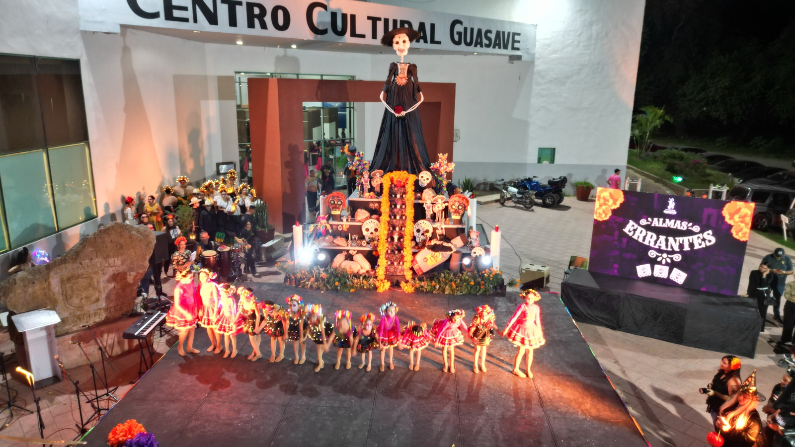 Festival “Almas Errantes, Un Viaje al Mictlán” en Guasave