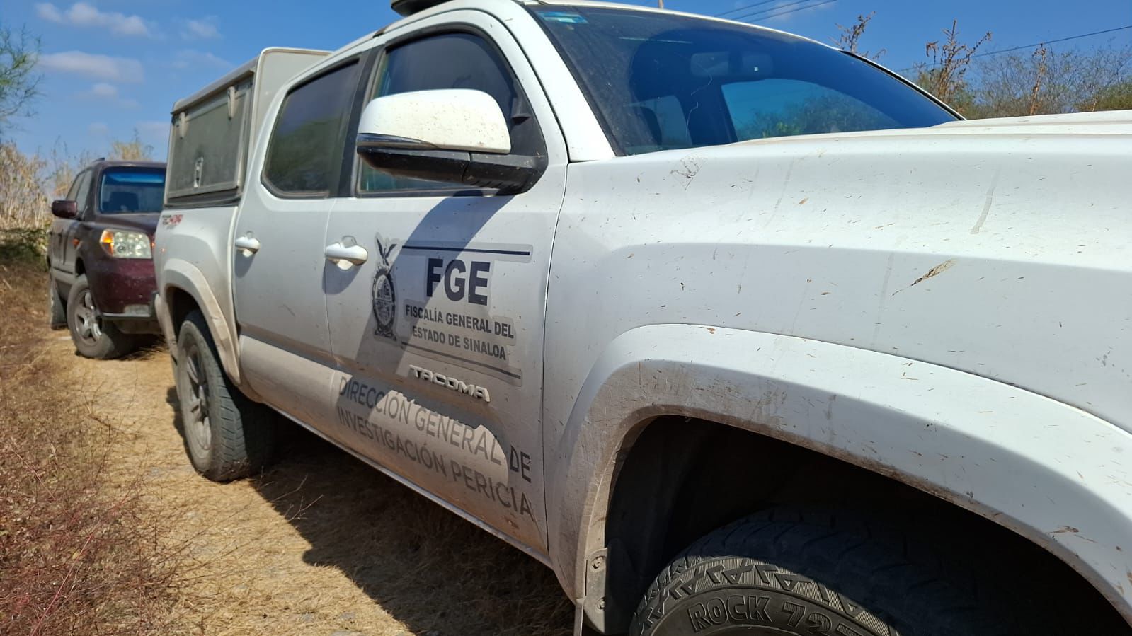 Vehículo de la FGE