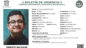 Ficha de búsqueda de sacerdote Ernesto Hernández Vilchis