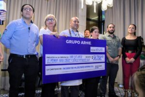 Con apoyo de Grupo ARHE, Mesa de la Filantropía en Mazatlán recauda más de 56 mil pesos