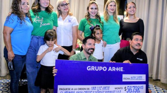 Con apoyo de Grupo ARHE, Mesa de la Filantropía en Mazatlán recauda más de 56 mil pesos