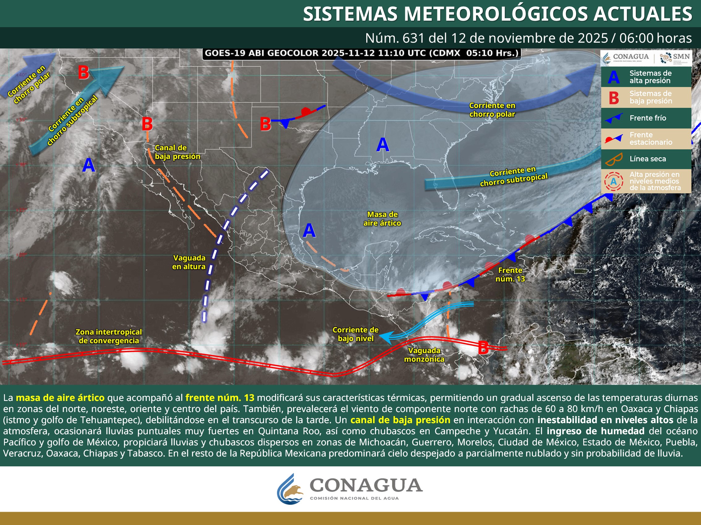 frente frio No 14
