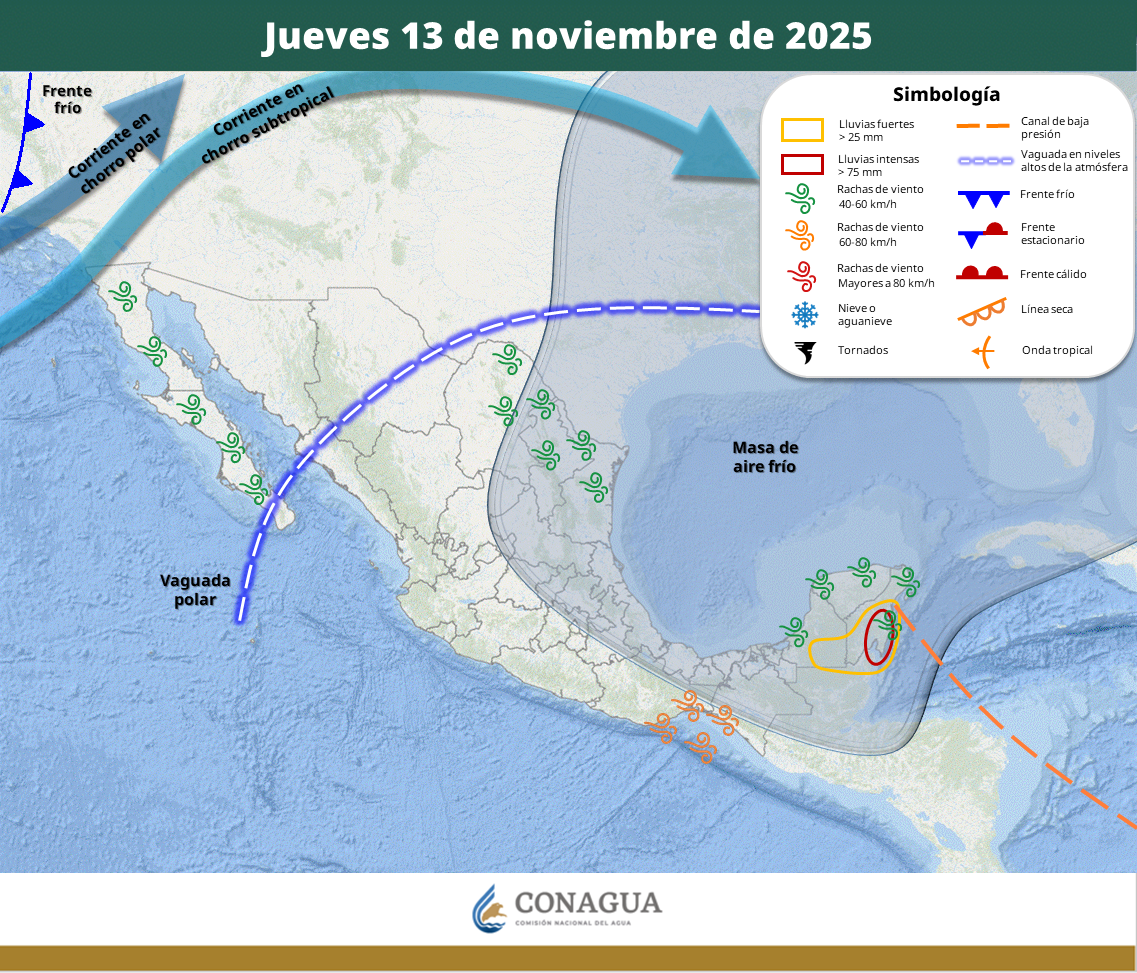 frente frio No 14