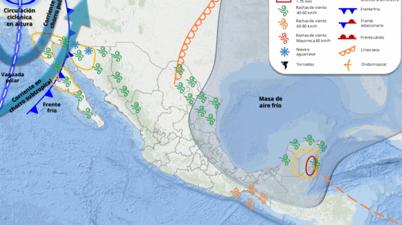 ¡Se recorren! Lluvias pronosticadas para Sinaloa ya no serían el viernes, sino el sábado… y eso si se concretan