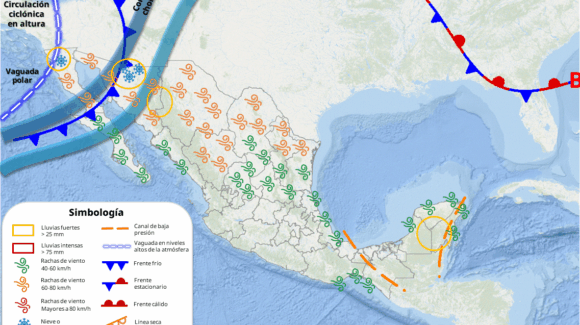 ¿Regresan las lluvias? Nuevo frente frío traerá precipitaciones a Sinaloa el proximo viernes, pero…