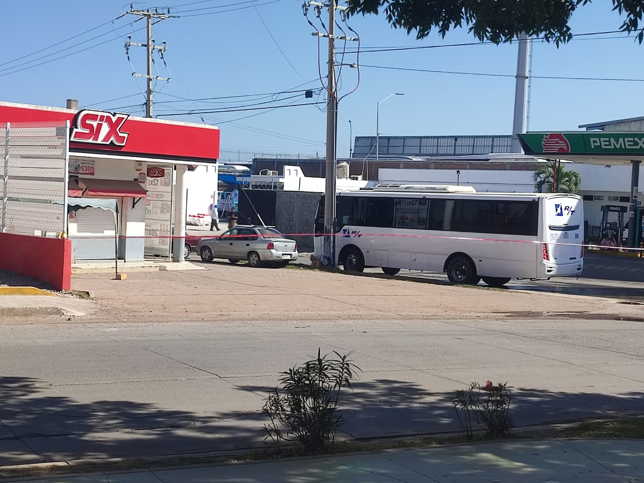 Fuga de gas en el fraccionamiento San Jorge en Mazatlán