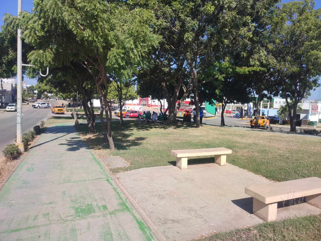 Fuga de gas en el fraccionamiento San Jorge en Mazatlán