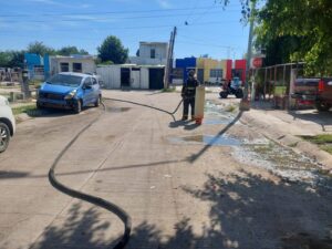 Fuga de gas en Santa Fe en Mazatlán, Sinaloa