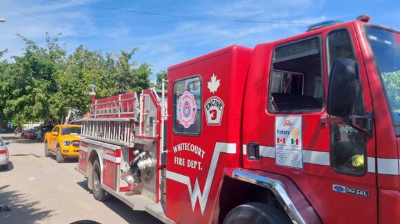 Otra fuga de gas, ahora en la colonia Santa Fe de Mazatlán, Sinaloa, este domingo 16 de noviembre