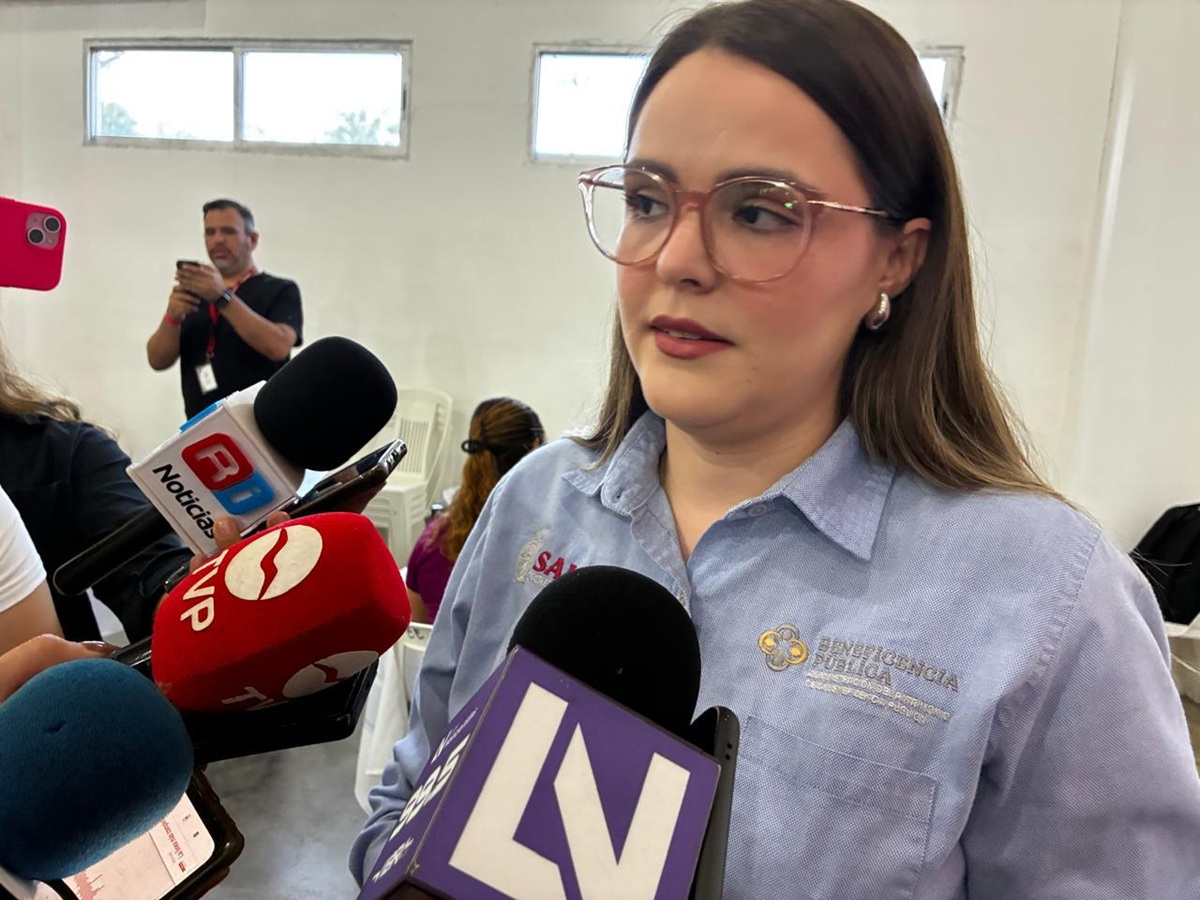 Gabriela Zazueta Beltrán, directora de Desarrollo Social de la Beneficencia Pública en Sinaloa