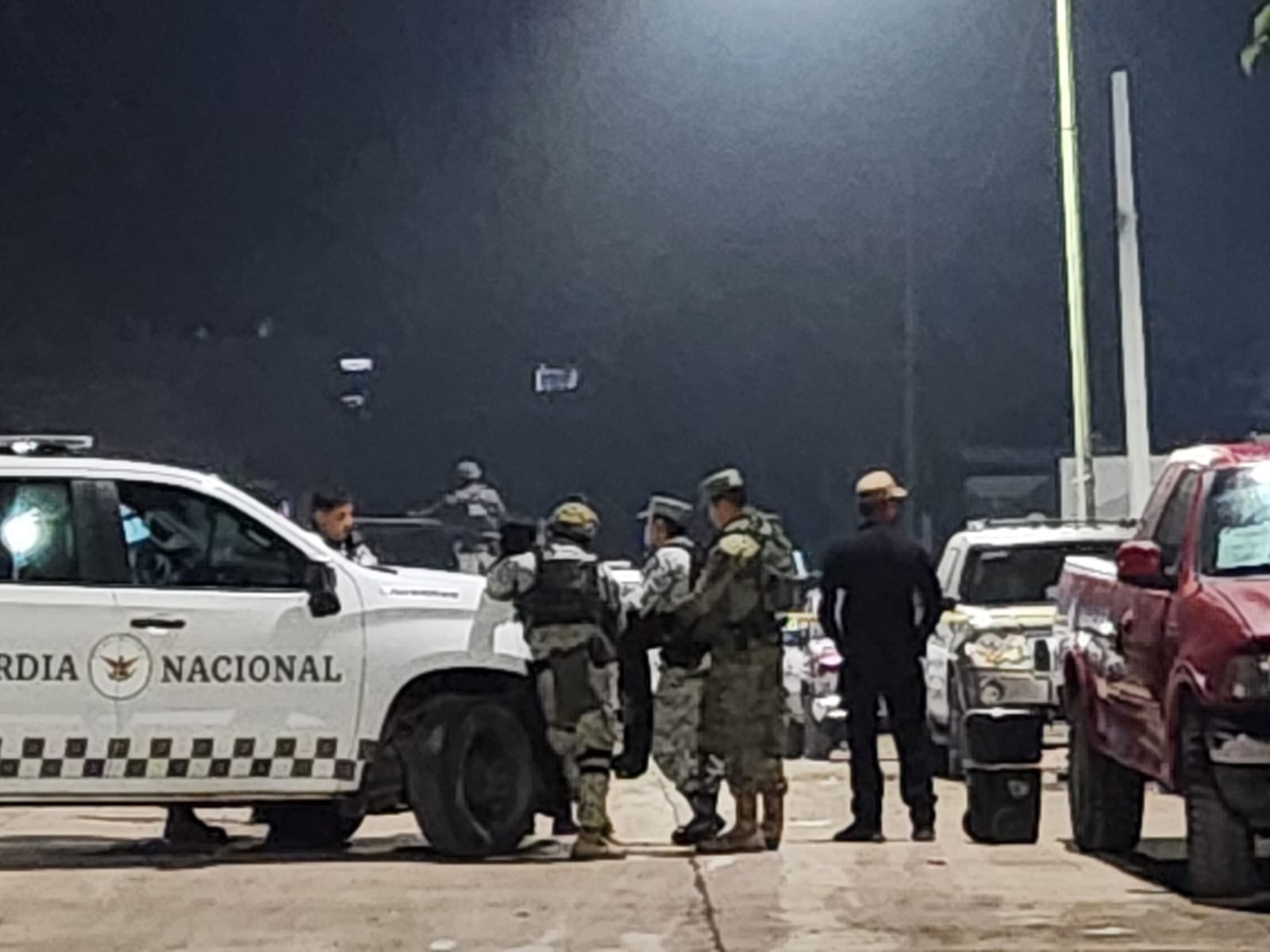Elementos de la Guardia Nacional