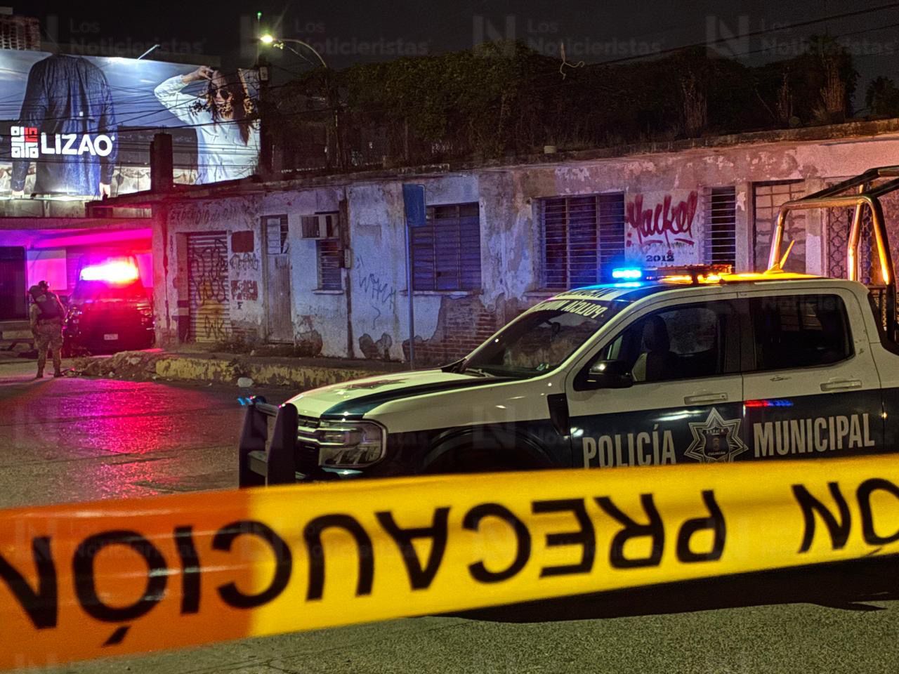 Hombre es atacado a balazos en el sector Centro de Culiacán, Sin.