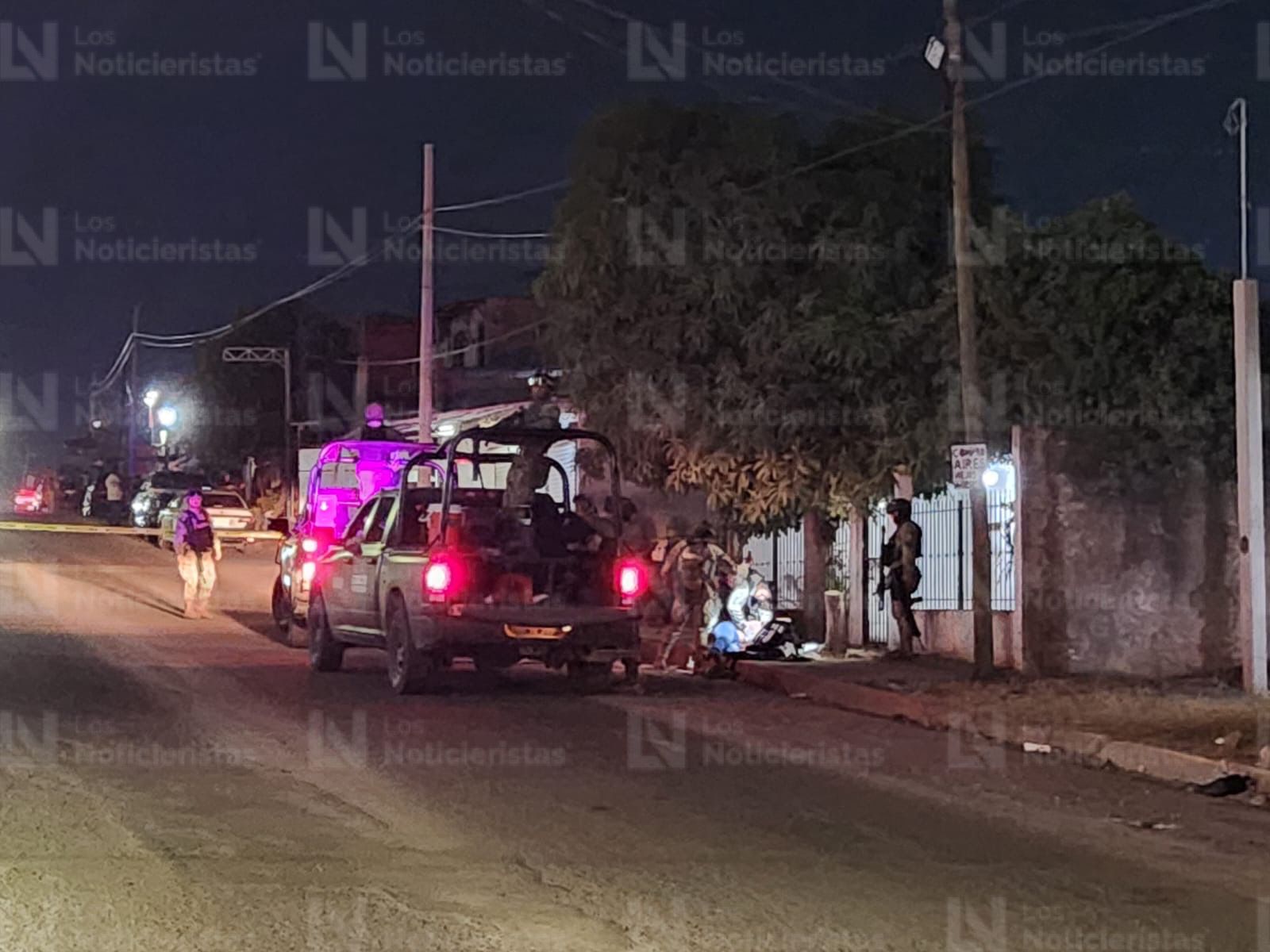 Hombre atacado a balazos en la Estela Ortiz de Culiacán, Sin.