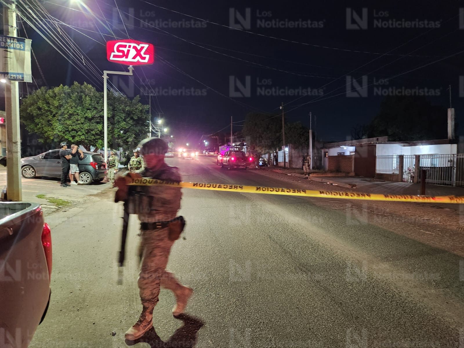 Hombre atacado a balazos en la Estela Ortiz de Culiacán, Sin.