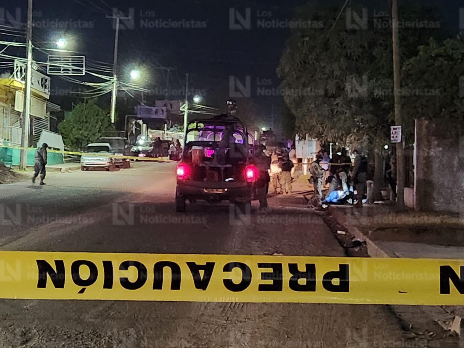 Hombre atacado a balazos en la Estela Ortiz de Culiacán, Sin.