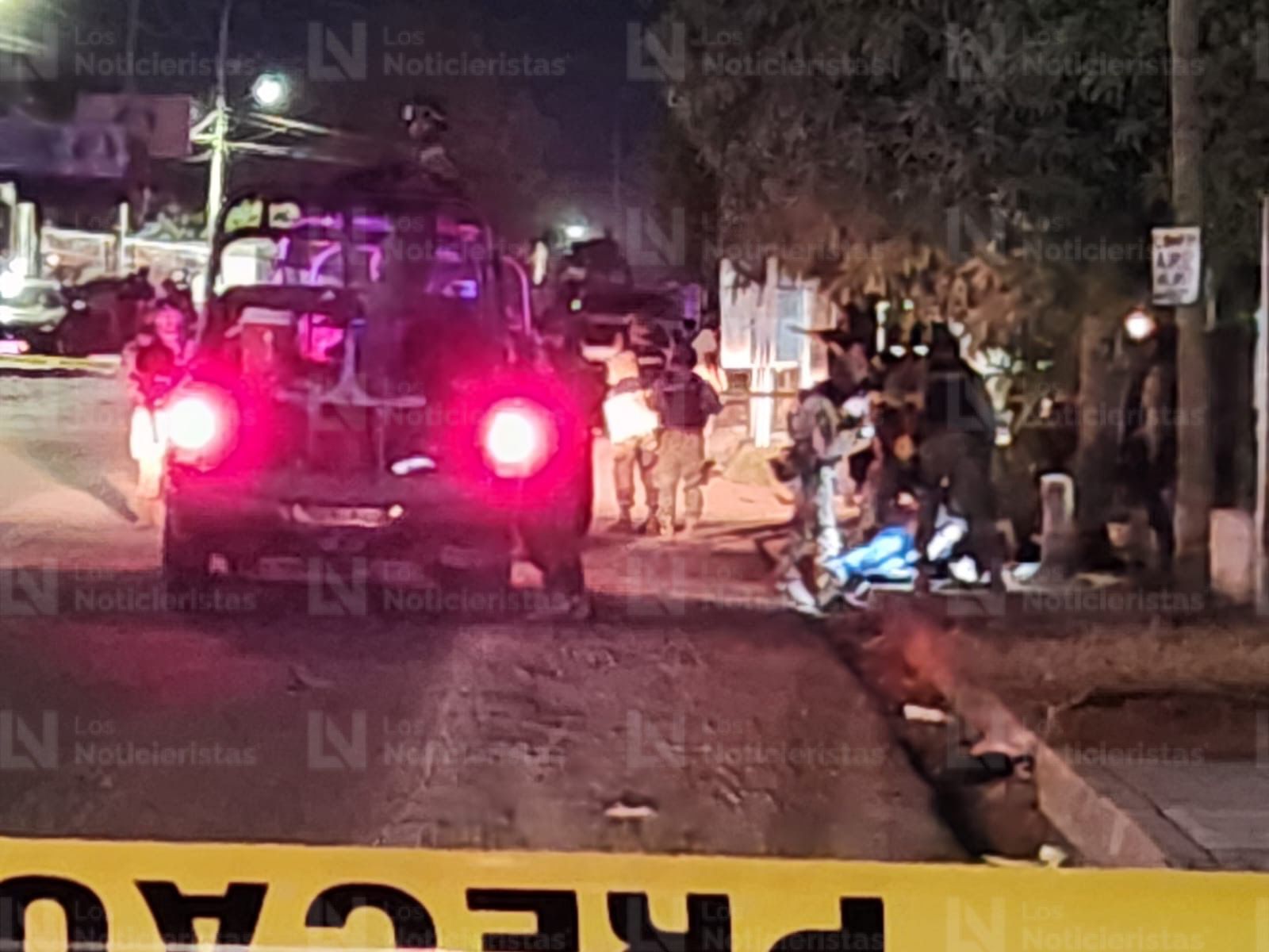Hombre atacado a balazos en la Estela Ortiz de Culiacán, Sin.