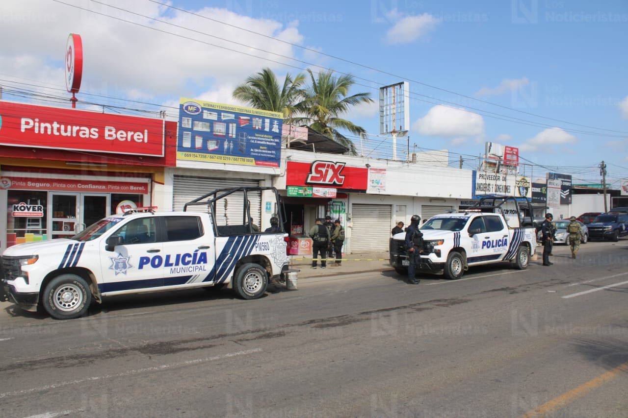 Unidades de la Policía Municipal de Mazatlán