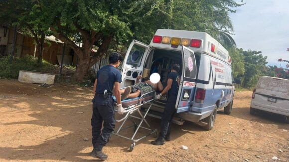 Por golpes, hombre resulta lesionado en la colonia San Antonio en Mazatlán, Sinaloa, este domingo 16 de noviembre