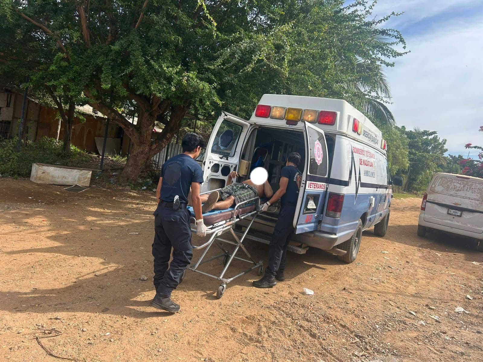 Hombre lesionado a golpes en Mazatlán, Sinaloa