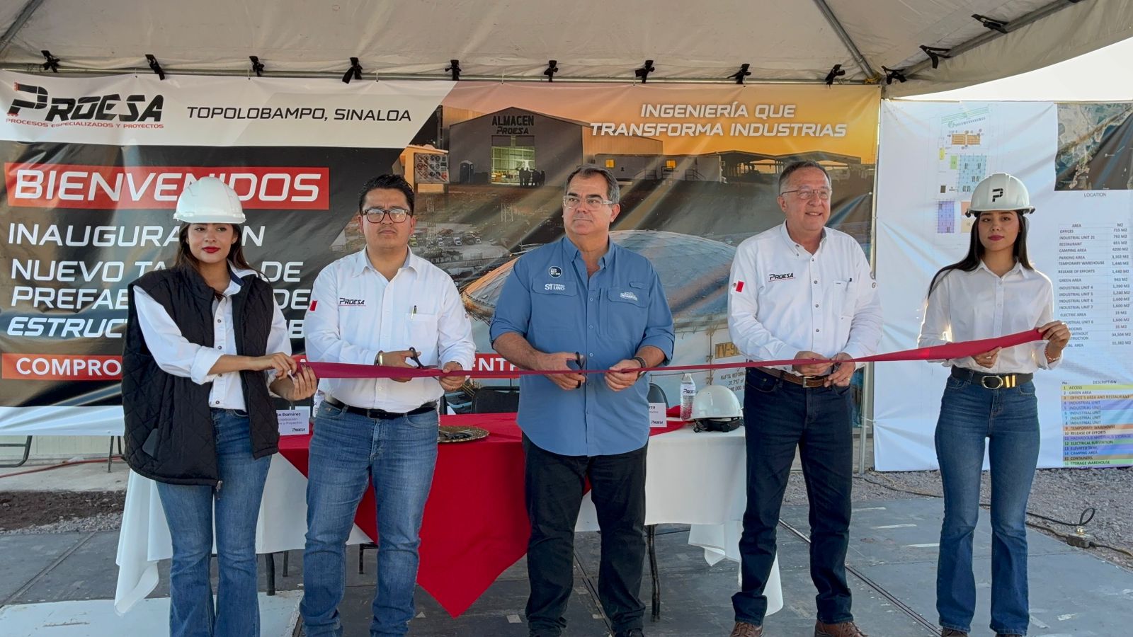 Inauguran taller de PROESA en Topolobampo, Sinaloa