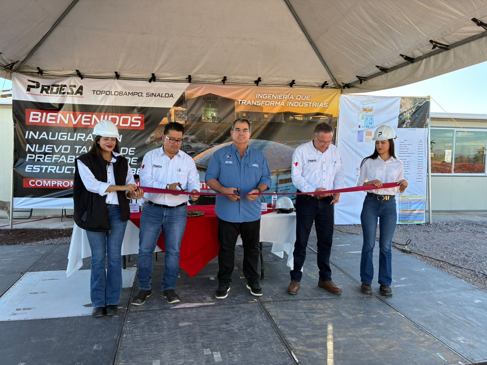 Inauguran taller de PROESA en Topolobampo, Sinaloa