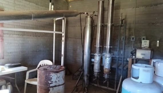 Militares inhabilitan laboratorio utilizado para extracción de hachís, en Badiraguato, Sinaloa