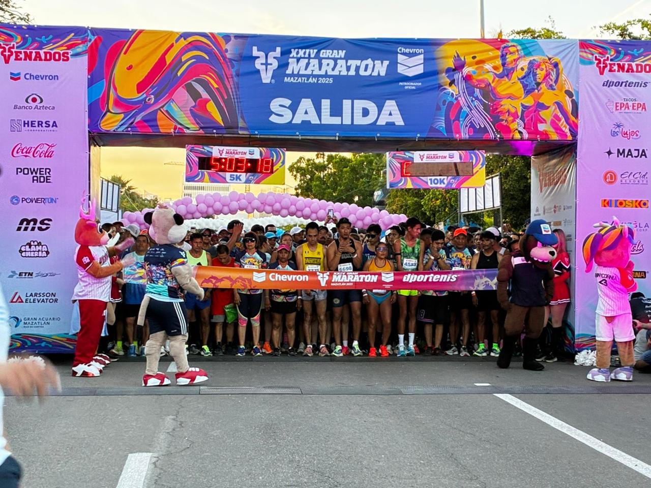 Inicia el Gran Maratón Mazatlán 2025