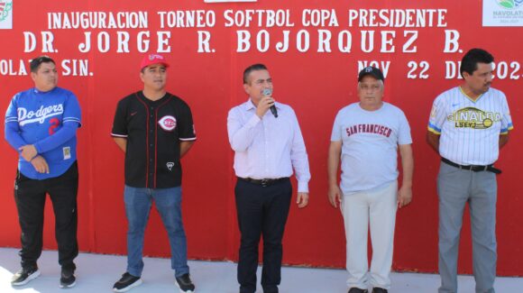 Impulsa Jorge Rosario Bojórquez la “Copa Presidente” como motor de salud, unidad y oportunidades en Navolato, Sinaloa