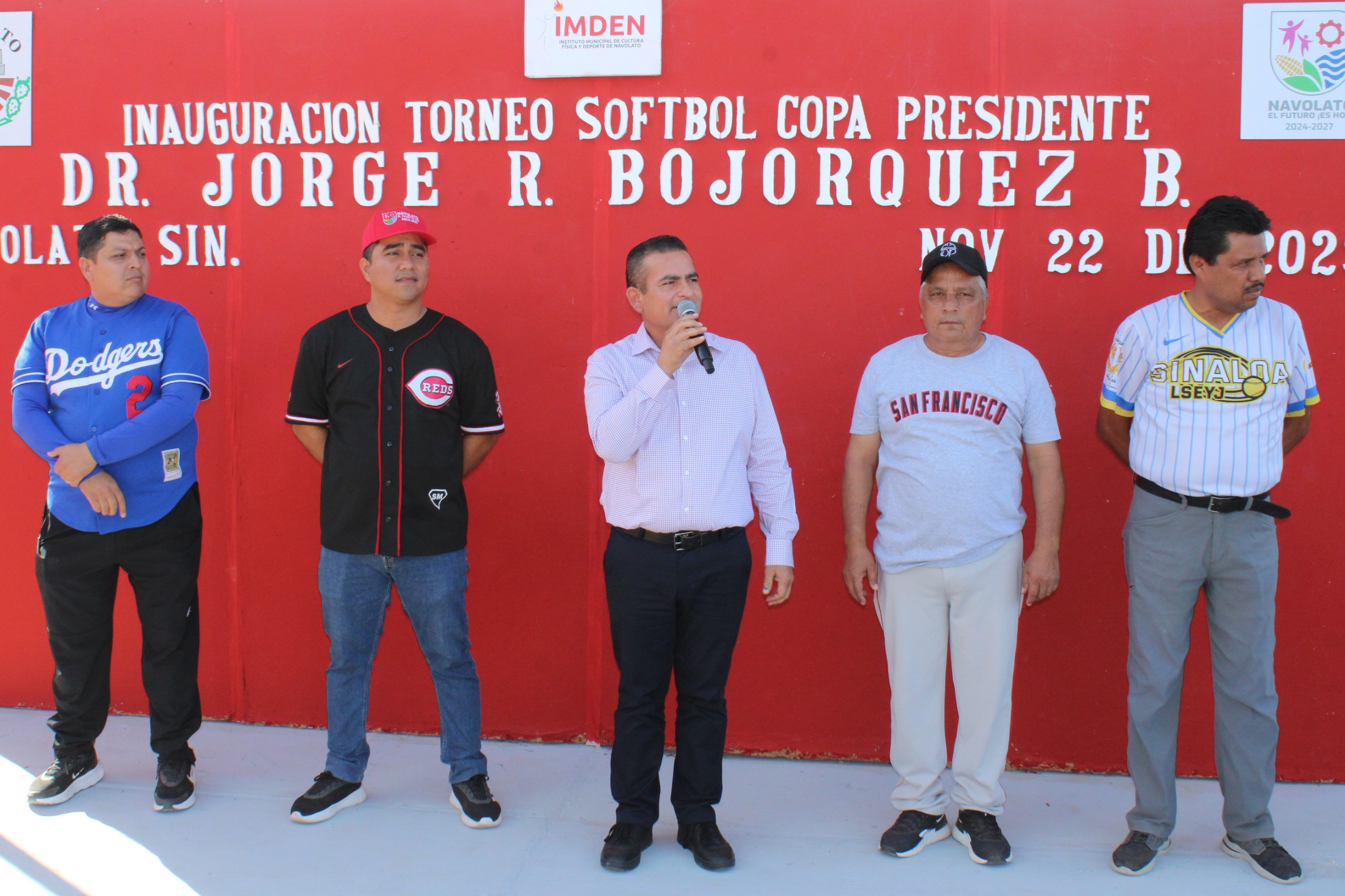 Inicia el torneo de softbol Copa Jorge Rosario Bojórquez Berrelleza, en Navolato
