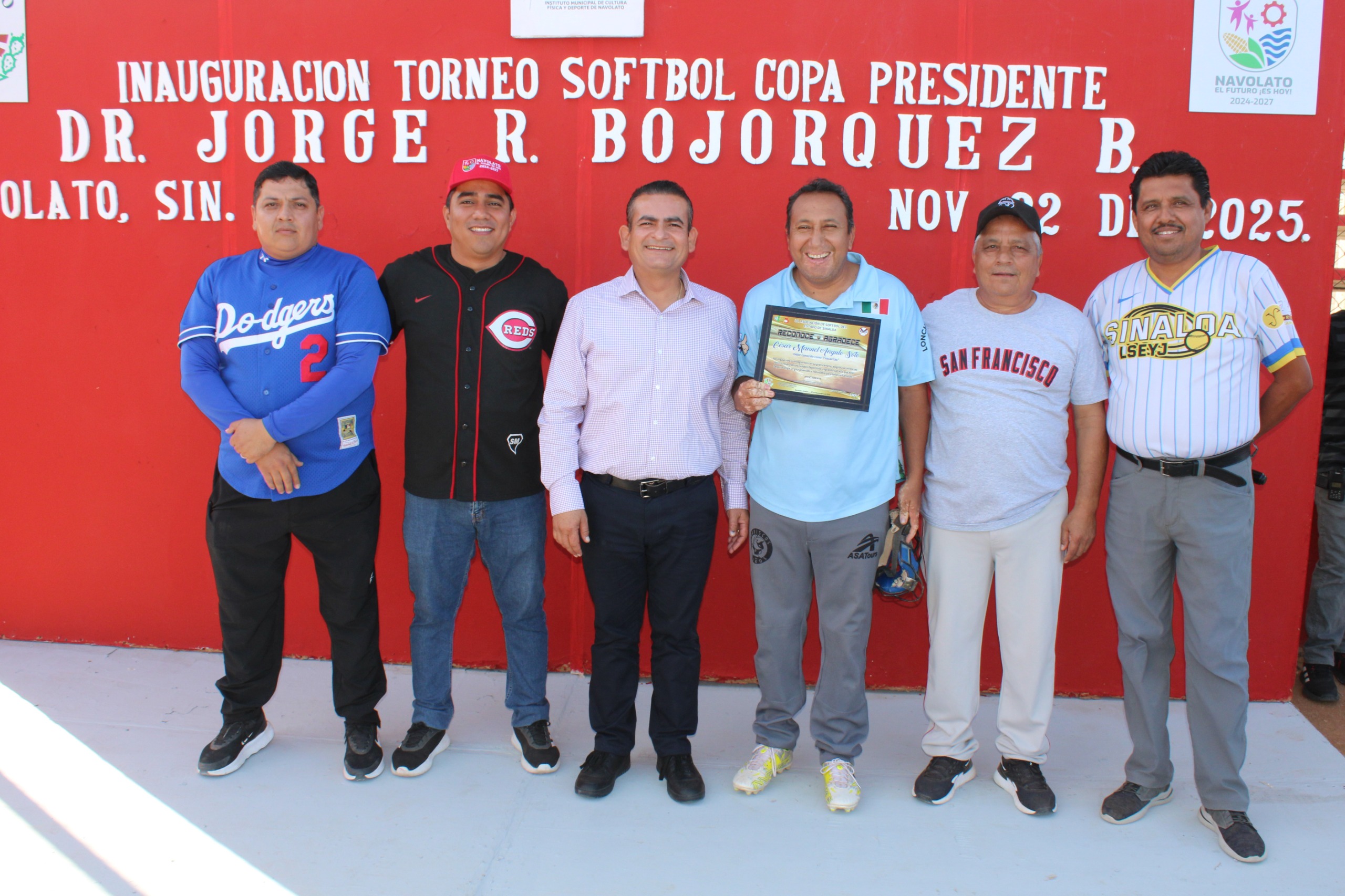 Inicia el torneo de softbol Copa Jorge Rosario Bojórquez Berrelleza, en Navolato