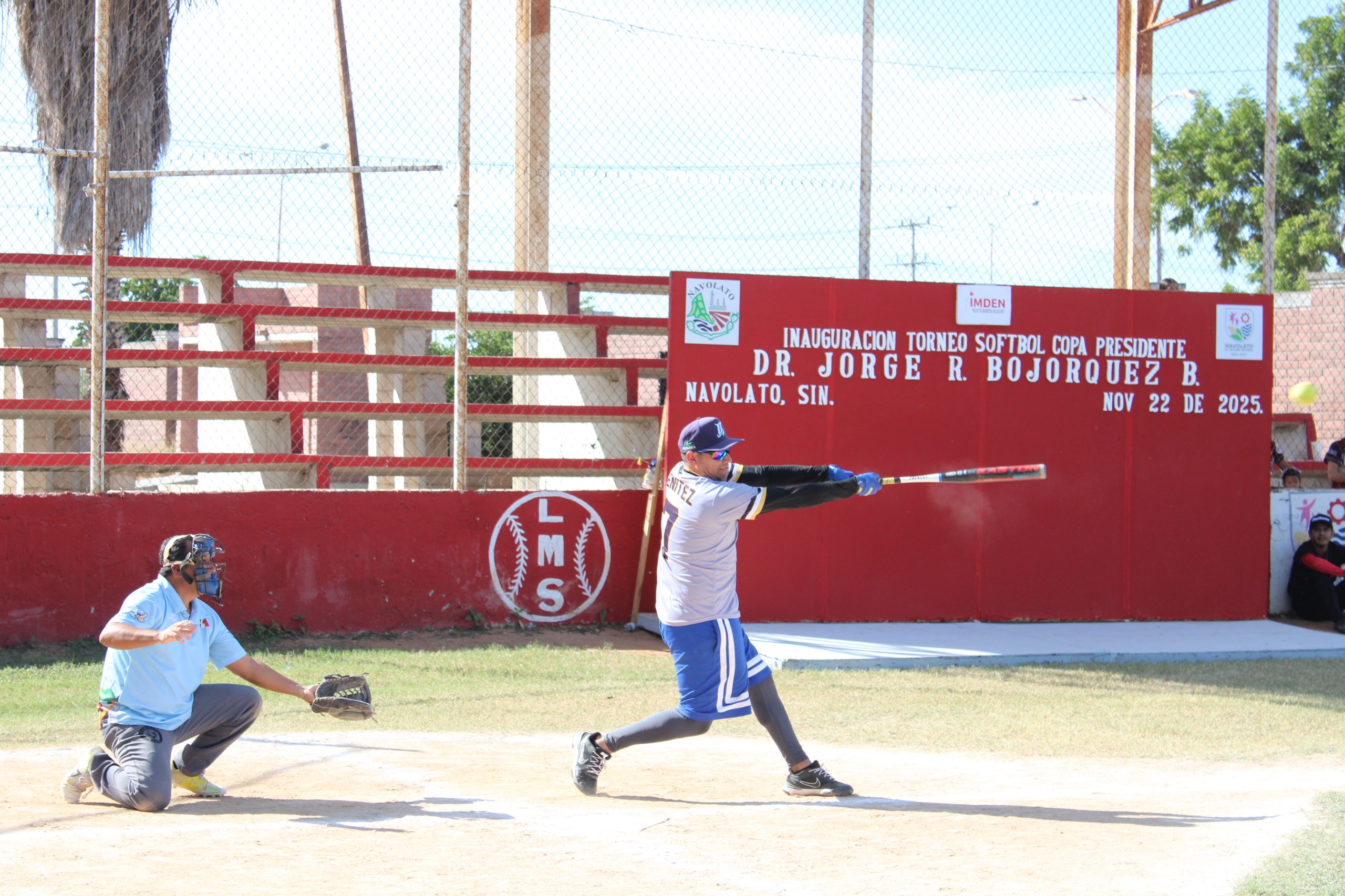 Inicia el torneo de softbol Copa Jorge Rosario Bojórquez Berrelleza, en Navolato