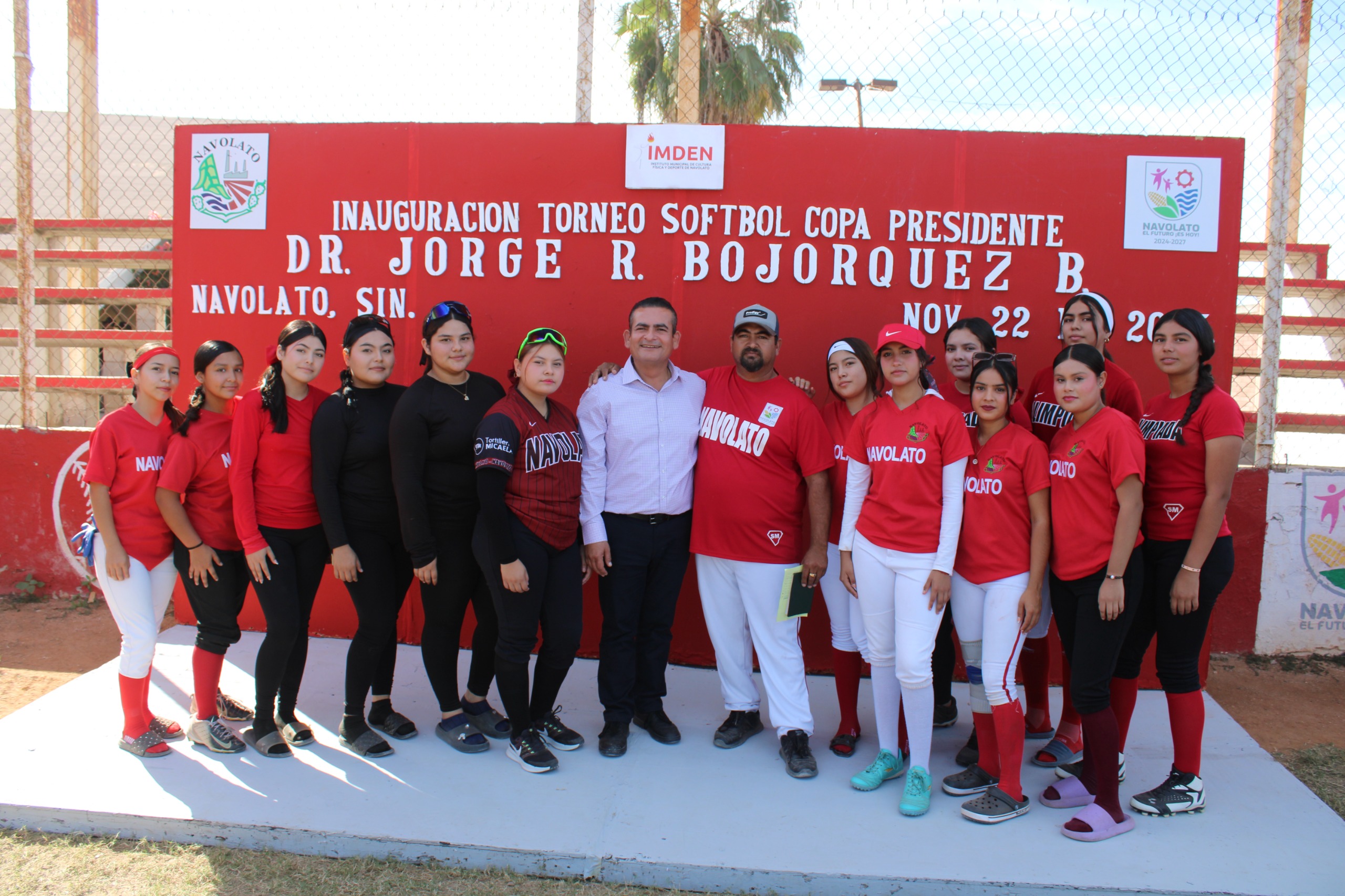 Inicia el torneo de softbol Copa Jorge Rosario Bojórquez Berrelleza, en Navolato