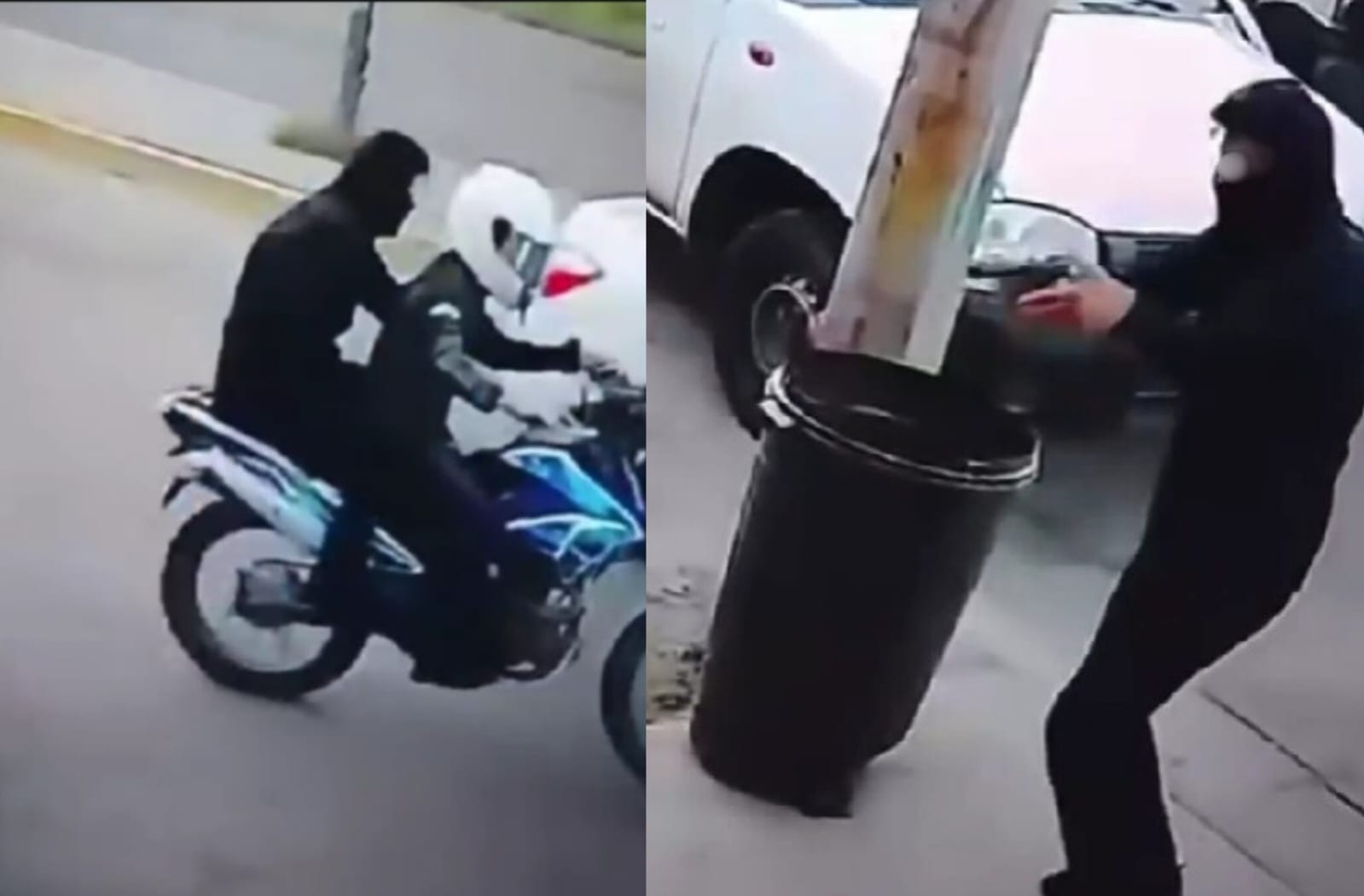 Intentan balear expendio de cerveza en Mazatlán, Sinaloa, pero se les entrampa el arma y huyen