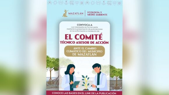 ¿Te preocupa el cambio climático en Mazatlán, Sinaloa? Invitan a formar parte del Comité Técnico Asesor de Acción