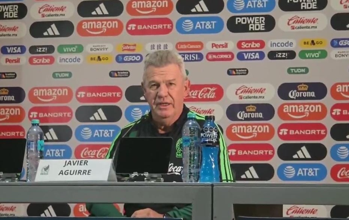 Javier Aguirre, director técnico de la Selección Mexicana de Futbol