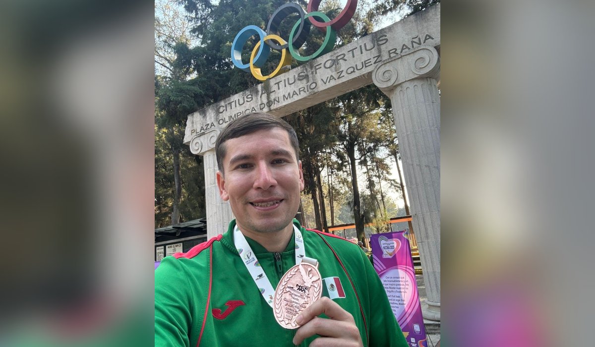 Javier Armenta en la Campeonato Centroamericano de Atletismo 2025